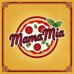Mama Mia Heywood logo.